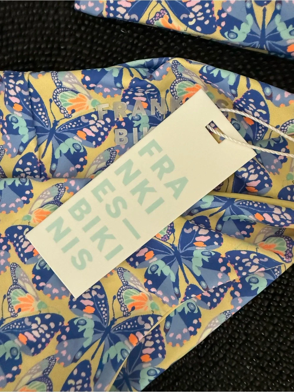 Frankie's Bikinis Monarch Butterfly Print Bottoms